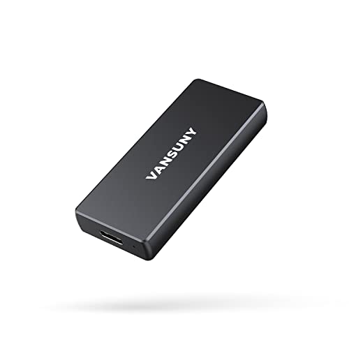 pris Arne Drik vand Vansuny Mini Portable SSD Drive 500GB, USB 3.1 430MB/s High-Speed USB-C  Mini Aluminum Portable SSD