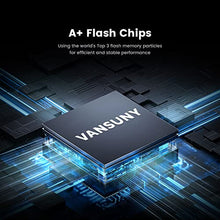 Load image into Gallery viewer, Vansuny Portable External SSD, USB 3.1 430MB/s High-Speed USB-C Mini Aluminum Portable External Solid State Drive, 500G - Vansuny