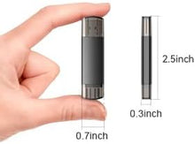 Load image into Gallery viewer, Vansuny 128GB Type C Flash Drive 2 in 1 OTG USB 3.0 + Tape C Memory Stick with Keychain Dual Thumb Photo Stick - Vansuny
