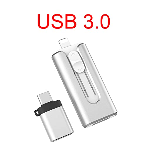 Vansuny 3 in 1 Flash Drive USB 3.0 with Encryption Technologies, 64G - Vansuny